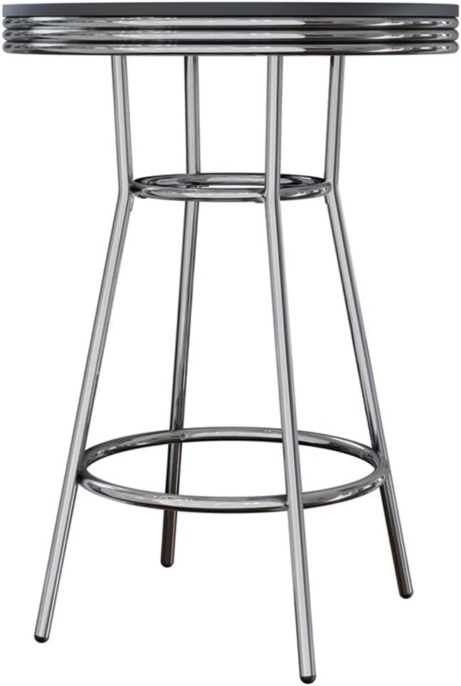 Winsome Wood Summit Dining, Black, Pub Table