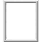 Ekena Millwork PNL20X24AS-01-CASE-2 Ashford Molded Classic Wainscot Wall Panel, 20-in. W x 24-in. H, Factory Primed White, 2 Count
