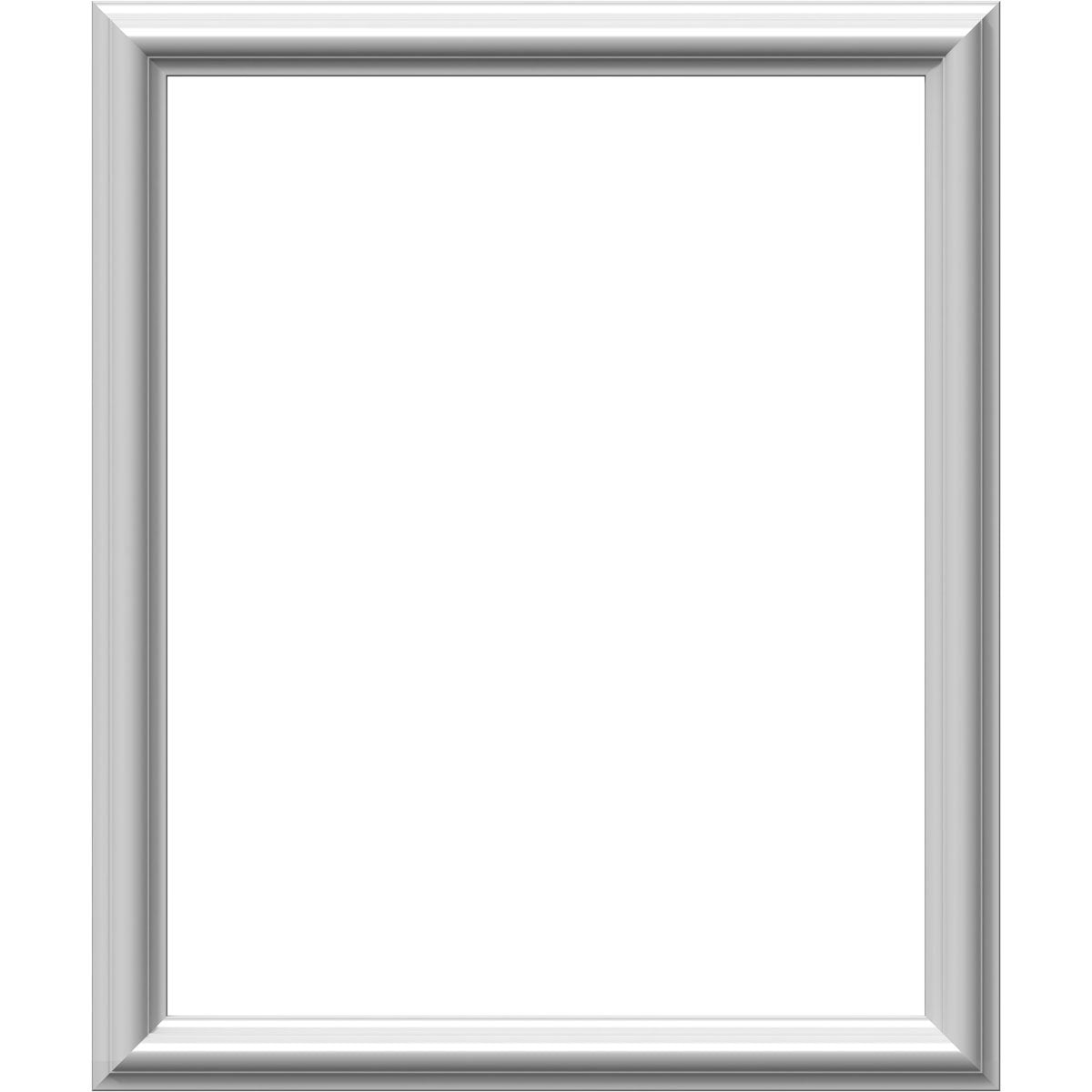 Ekena Millwork PNL20X24AS-01-CASE-2 Ashford Molded Classic Wainscot Wall Panel, 20-in. W x 24-in. H, Factory Primed White, 2 Count
