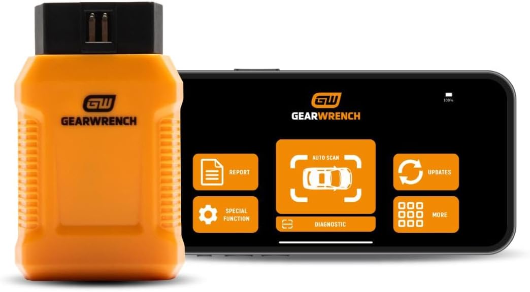 GEARWRENCH Professional Bi-Directional Diagnostic Scan Tool | GWSMARTBT