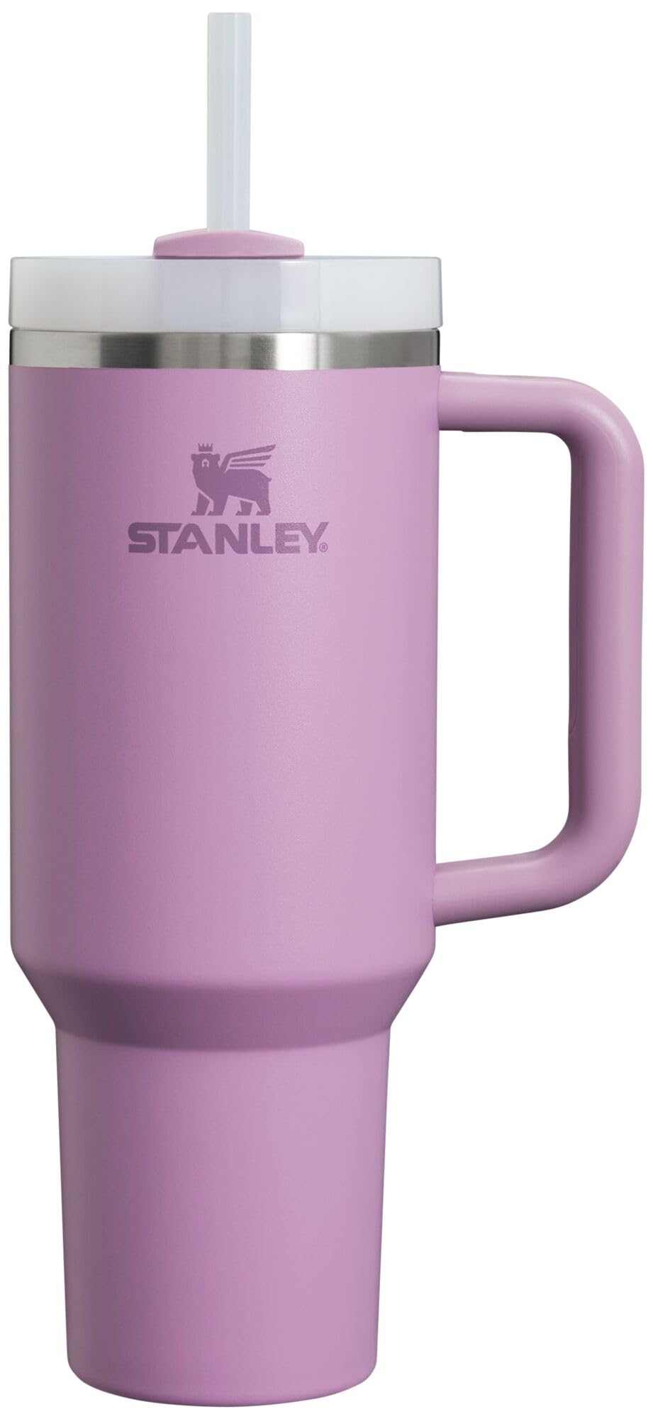 STANLEY Quencher H2.0 Tumbler with Handle and Straw 14 oz | Flowstate 3-Position Lid | Cup Holder Compatible for Travel | Insulated Stainless Steel Cup | BPA-Free | Azure
