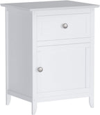 Winsome Eugene Accent Table, 18.90"W x 14.96"D x 25"H, White
