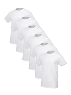 Fruit of the Loom Men's Crew Tee Undershirts, Moisture Wicking & Tag Free, Also Available in Big & Tall