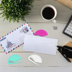 3-pak brevåbner kuvertåbner – kuvertåbner med sikkerhed skjult skarp klinge, der åbner pænt uden skader. Brevåbner til kvinder, mænd, kontorarbejdere, kandidatstuderende, hjem, kontor, postvæsen