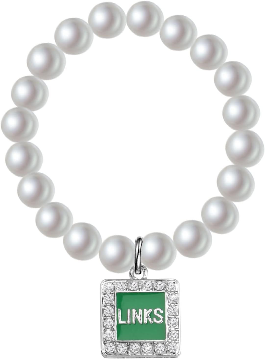 UJIMS Sorority Gift Green Sorority Sister Brooch Pin Graduation Jewelry for Women Greek Sorority Gift