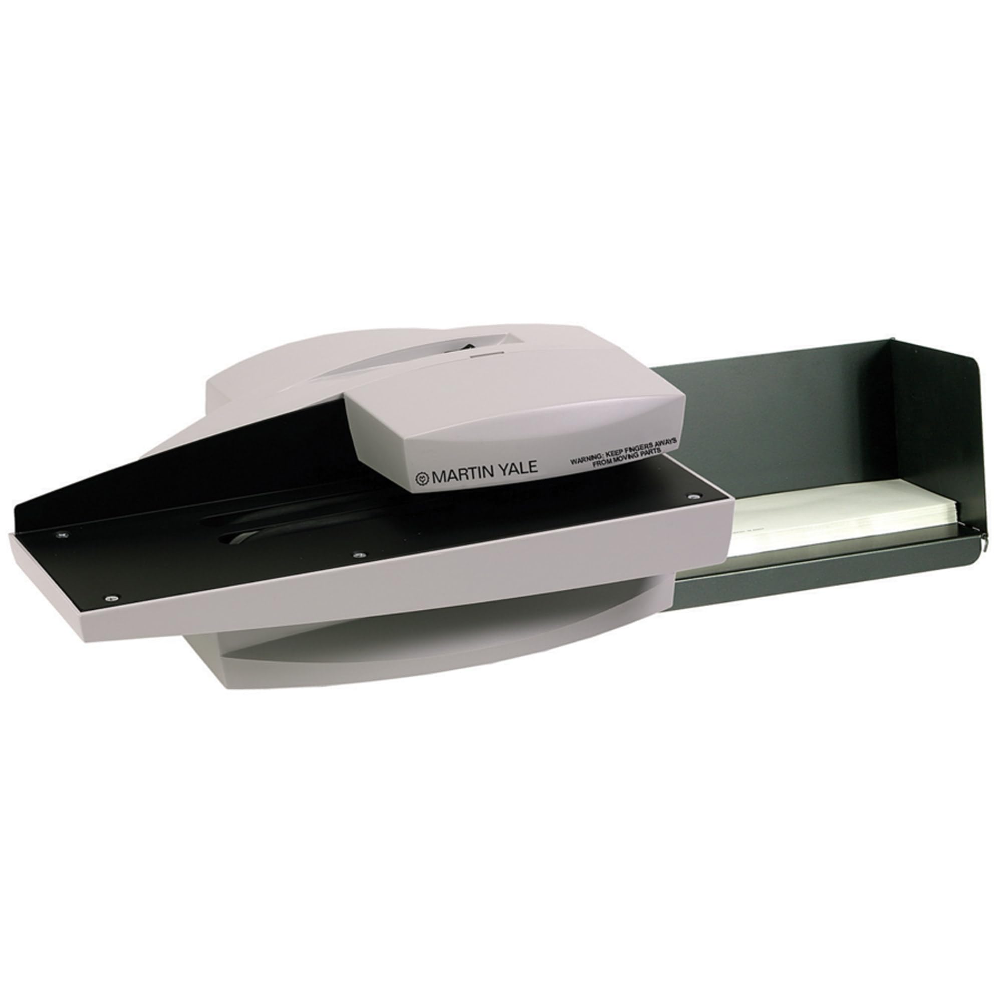 Martin Yale 1632 Automatisk Brevåbner, Automatisk fremfører og åbner en stak kuverter, Grå (PRE1632)