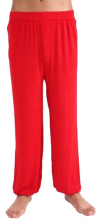 AvaCostume Men's Lightweight Loose Yoga Pants Elastic Waist Modal Yoga Harem Pants