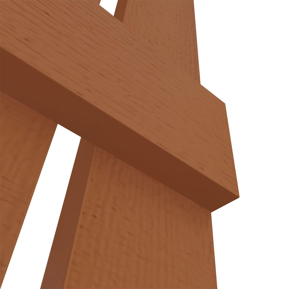 Mid America 00031259471 Standard Size Three Board Spaced, w/Installation Lok's & Matching Screws (Per Pair) Vinyl Shutters, 59-in. H, 471-Treated Cedar