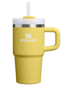 STANLEY Quencher H2.0 Tumbler with Handle and Straw 14 oz | Flowstate 3-Position Lid | Cup Holder Compatible for Travel | Insulated Stainless Steel Cup | BPA-Free | Azure