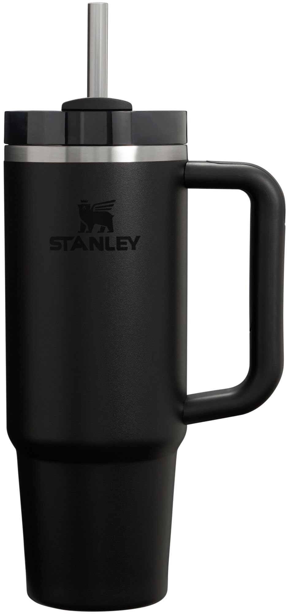 STANLEY Quencher H2.0 Tumbler with Handle and Straw 14 oz | Flowstate 3-Position Lid | Cup Holder Compatible for Travel | Insulated Stainless Steel Cup | BPA-Free | Azure