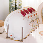 Bone China Phnom Penh Home Dishes Nordic Net Red Tableware