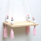 Macaron Wooden Bead Creative Shelf