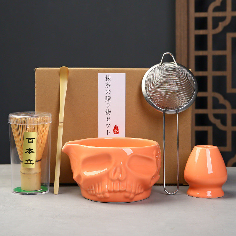 Tea Whisk Matcha Brush Hundred Benli Beat Tea Set