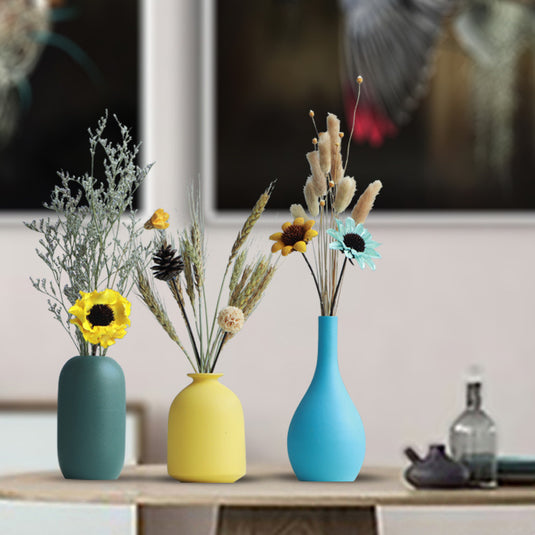 Nordisk keramisk vase dekoration