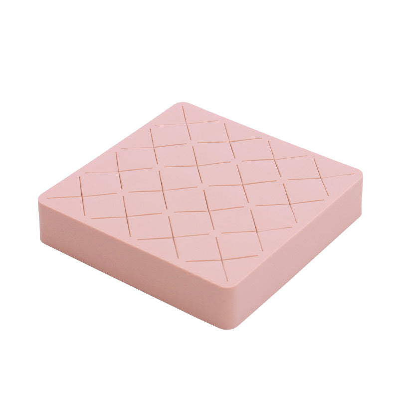 16 Grid Silicone Lipstick Storage Box