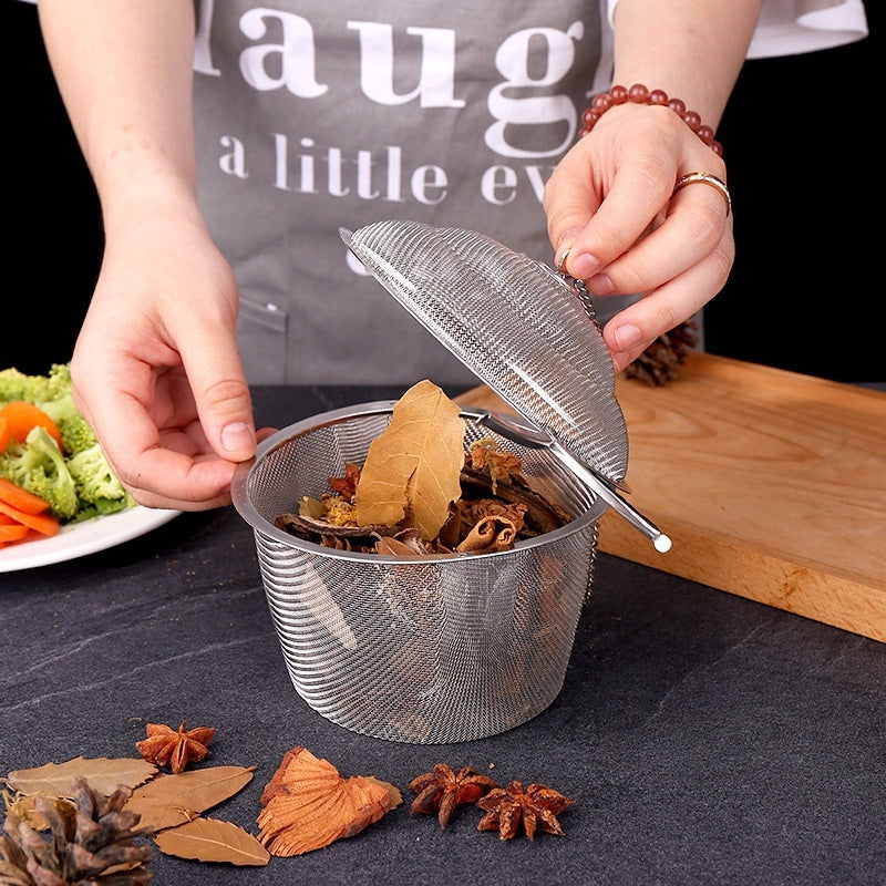 Portable Household 304 Stainless Steel Mesh Tea Strainer