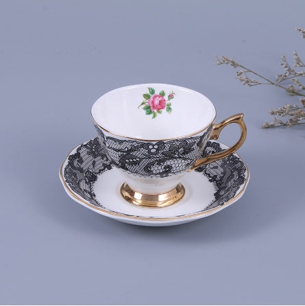 Coffee Cup & Saucer Bone China Afternoon Tea Set