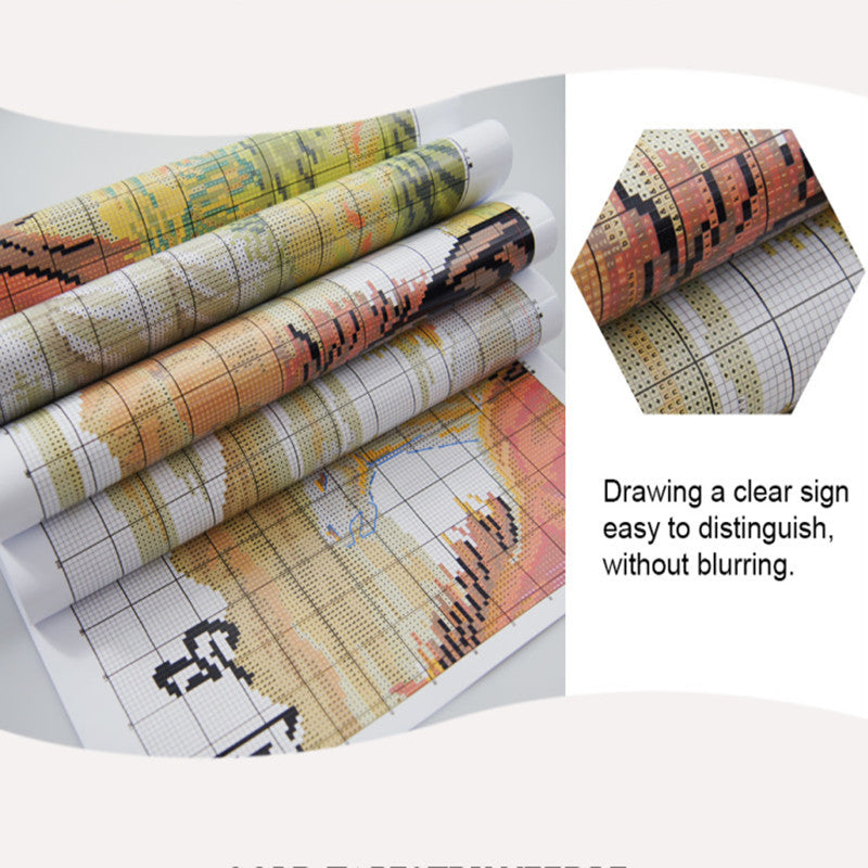 Ecological Chinese cross stitch