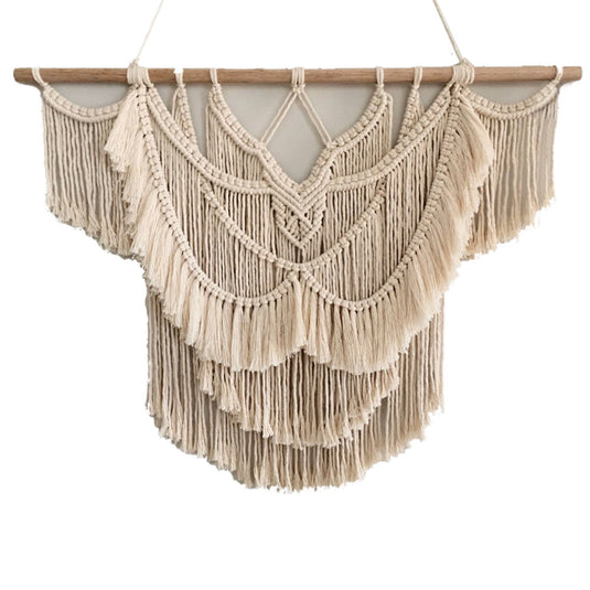 Hanging Cotton Rope Woven Tapestry