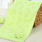 Bamboo Fiber Kitten Face Bath Towels