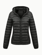 Women's Lightweight Hooded Winter Jacket - Grand Goldman