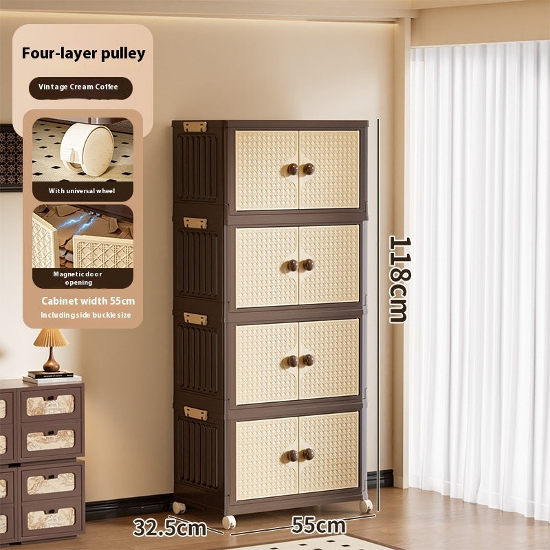 Storage Cabinet Storage Cabinet Foldable Household