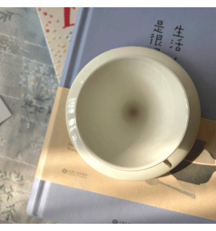 Pure White Creative Simple Ceramic Bone China