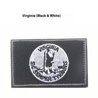 Embroidered Armband Double-sided Velcro Cloth Label