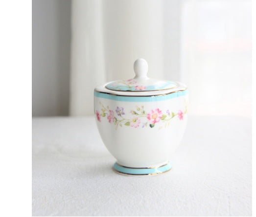 Bone China European Style Simple Gold Rim Coffee Cup