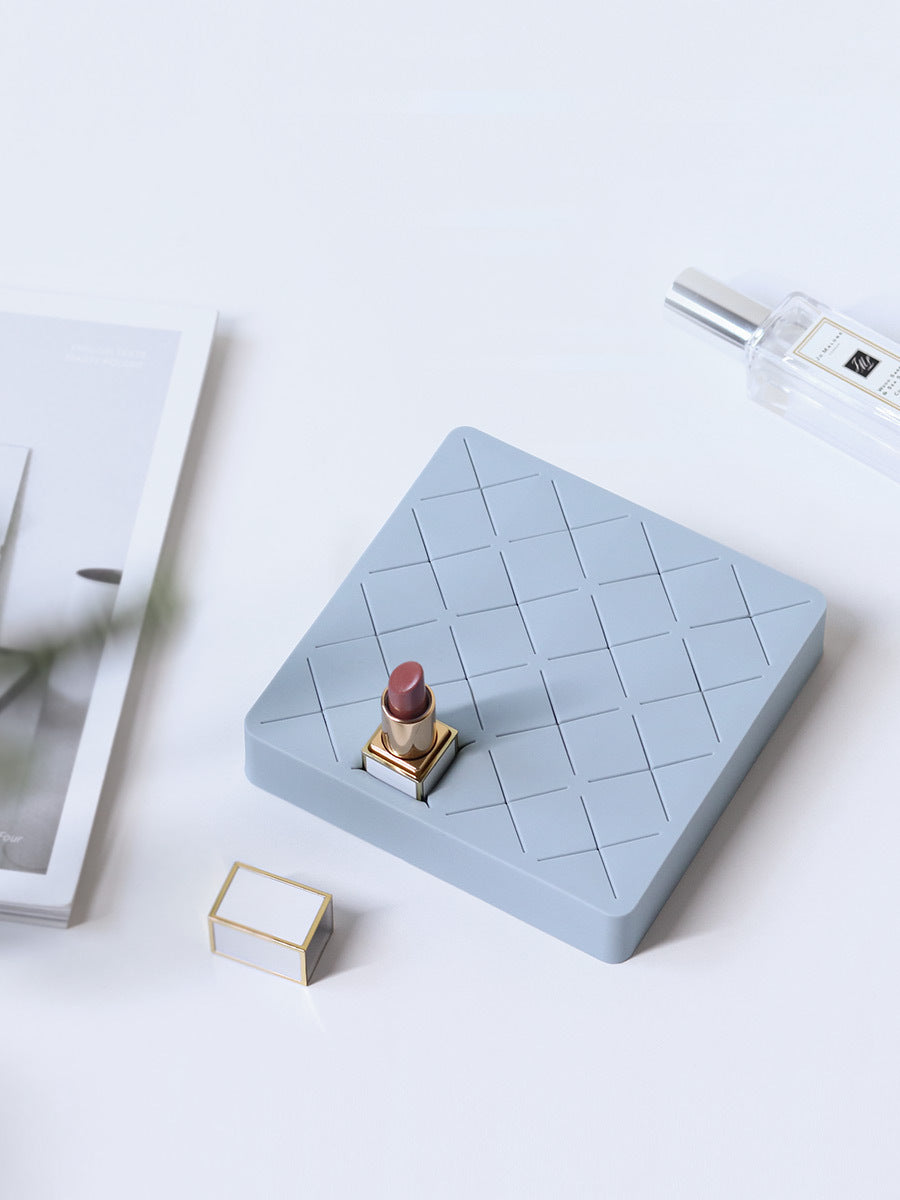 16 Grid Silicone Lipstick Storage Box