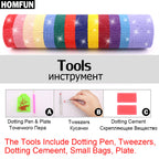 Diamantmaleri 5D Fuld Diamant Korssting Klistermærke Diamantmaleri