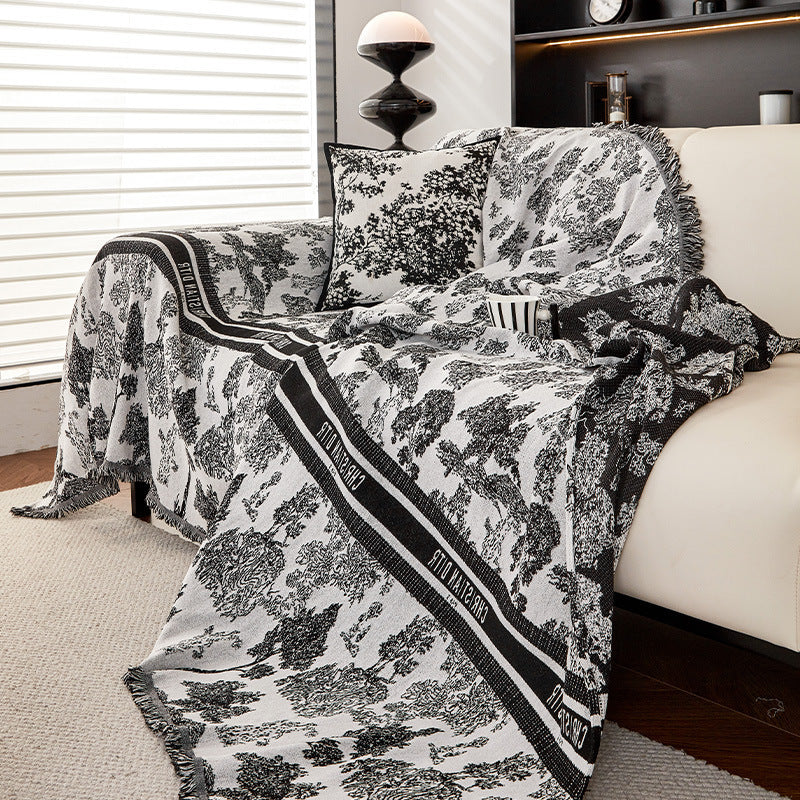 Chinese Style Sofa Cushion Sofa Towel One-piece Sofa Cover Cloth