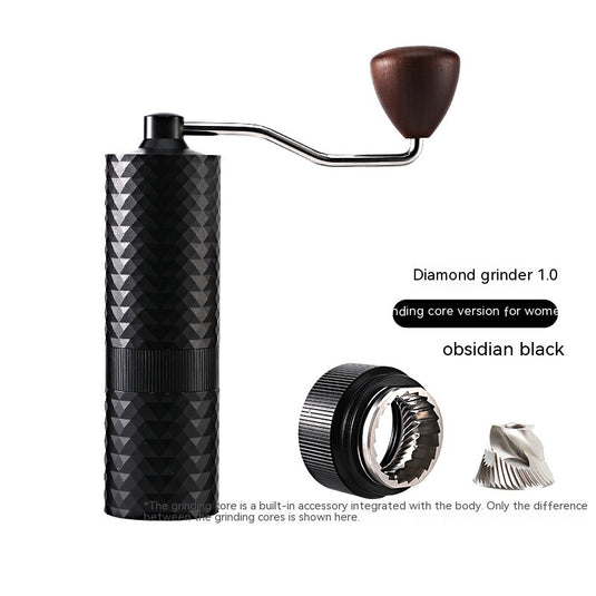 Manual Grinding Machine Diamond Coffee Bean Grinder