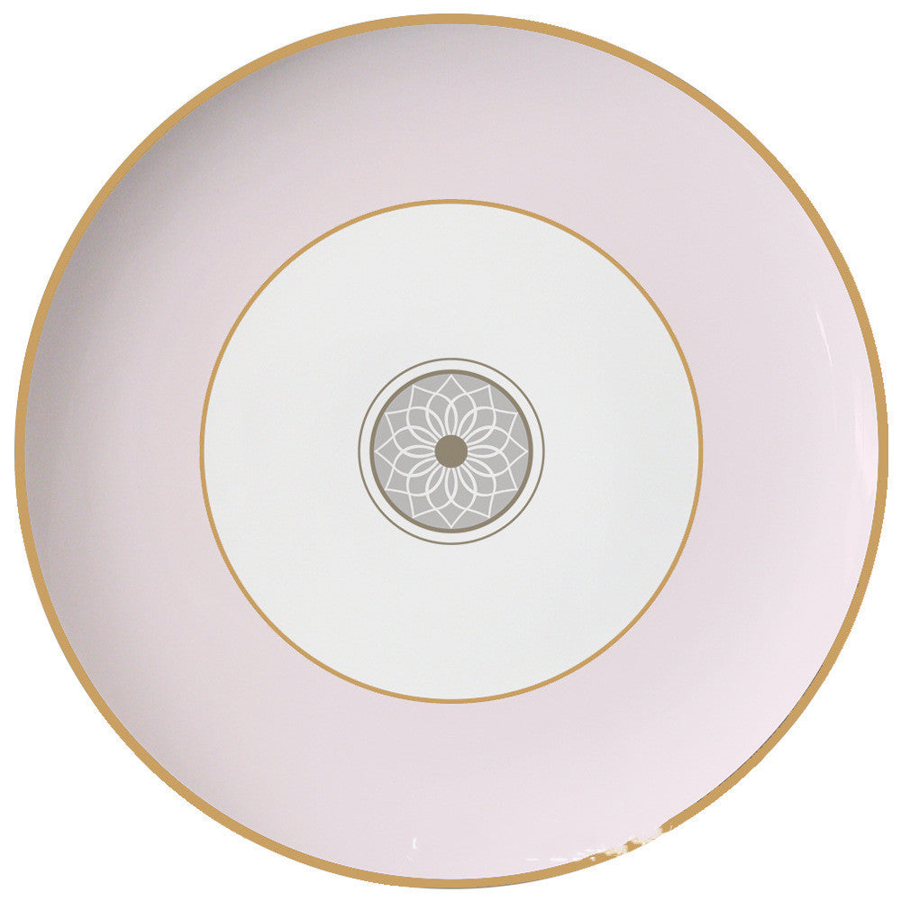 Modern Simple Bone China Dinner Plate