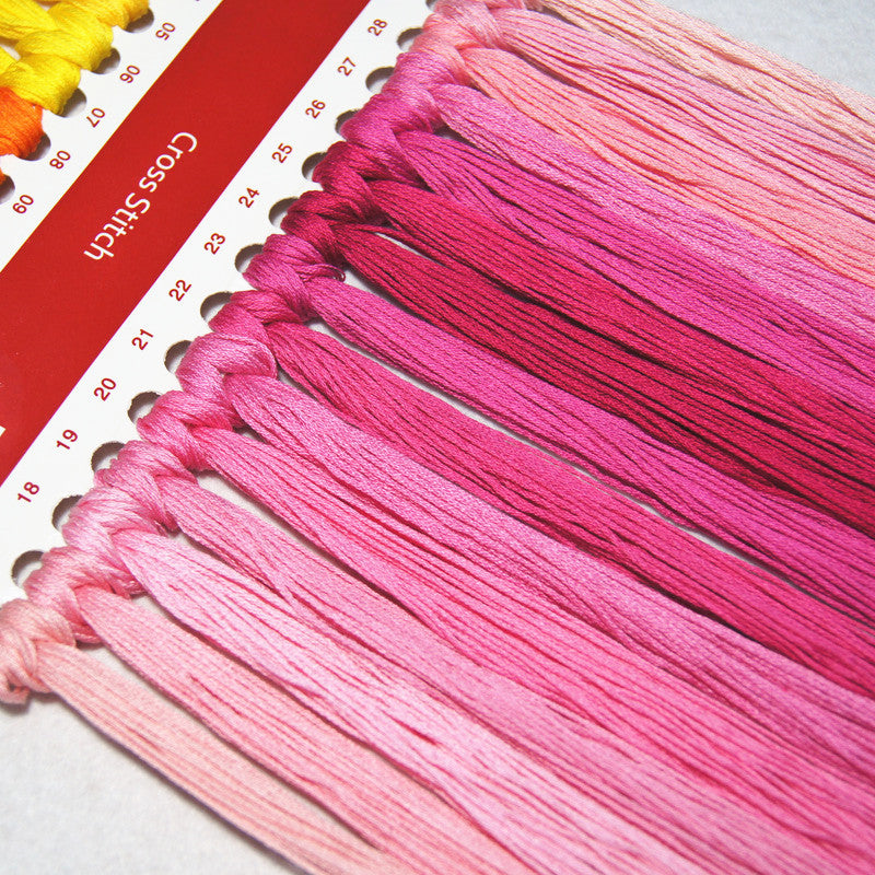 Strawberry potted cross stitch set