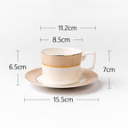 Nordic Light Luxury Household Bone China Plates And Tableware