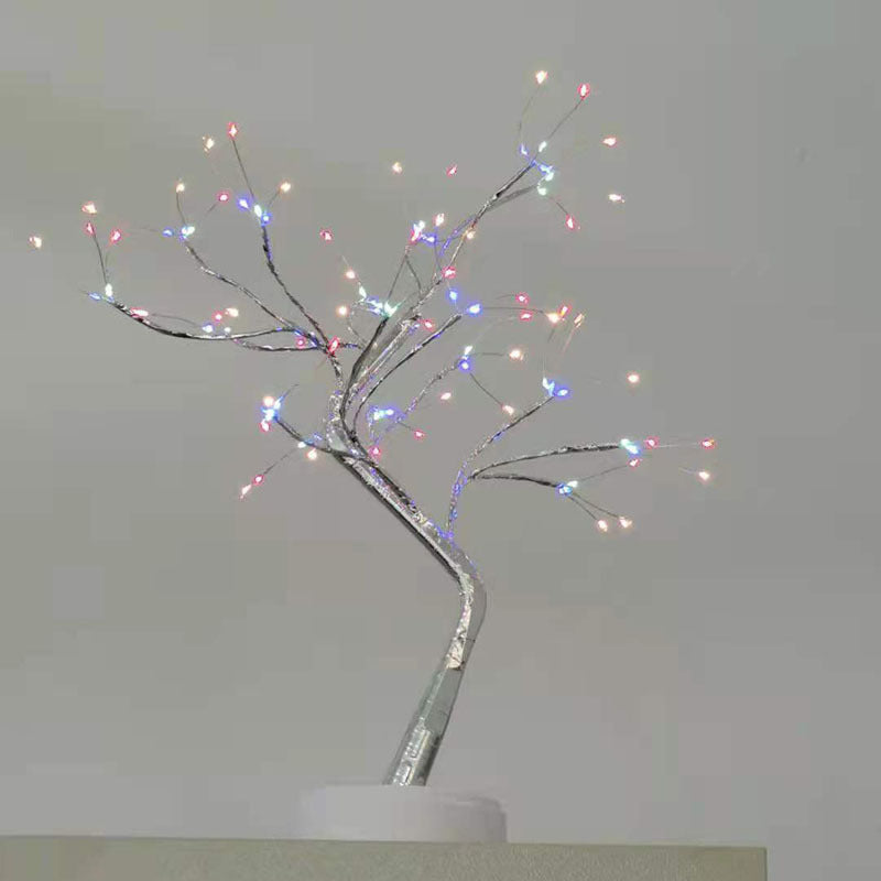 New Colored Light, Starry Sky LED, Copper Wire, Rice Tree Lamp - Grand Goldman