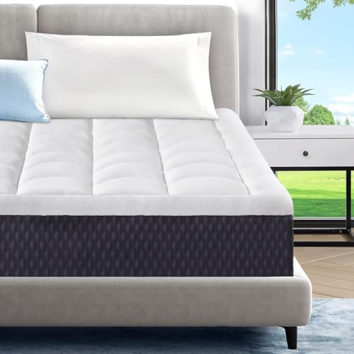 5 Inch Twin Mattress for Kids Adults Single Bed, Breathable Gel-Memory Foam Plus Pillowtop Mattress in a Box for Pressure Relief, CertiPUR-US Certified, Fiberglass-Free - Grand Goldman