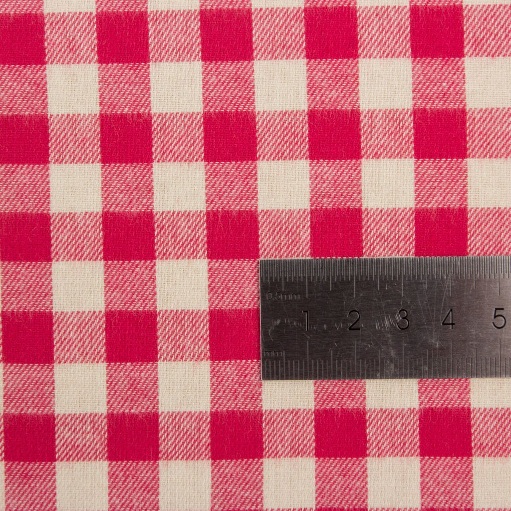 Pure Cotton Yarn-dyed 32 Brushed Plaid Fabrics