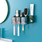 Perforation-free Toothbrush Shelf Shelf