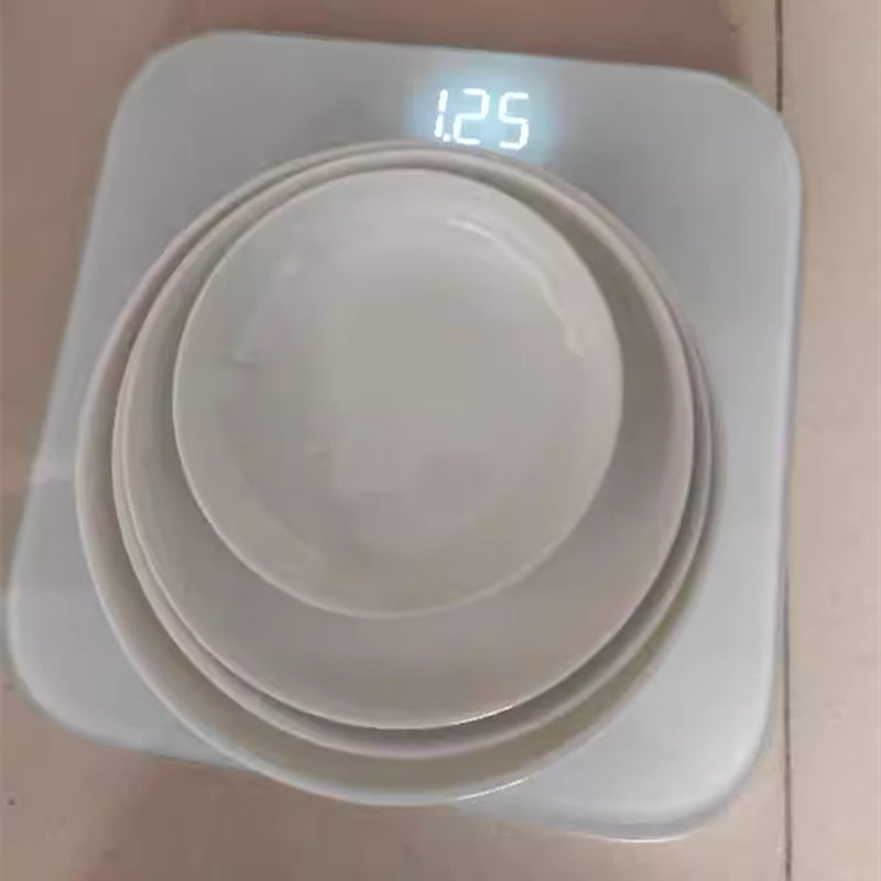 Home Fashion Pure White Bone China Plate Set