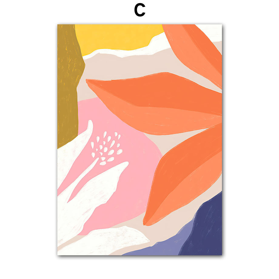 Artistic Style Abstract Poster Dopamine Canvas Decorative Painting