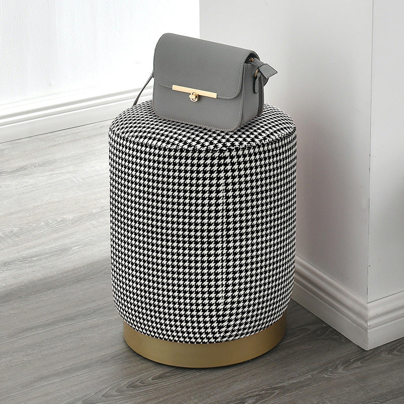 Nordic Stool Home Low Stool Sofa Stool Round Ottoman