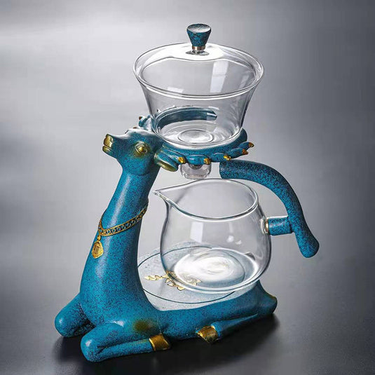 Automatic Glass Tea Set Tea Cup Set Household Kung Fu