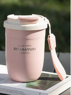 Large Capacity Stainless Steel Insulated Mug Portable Cold Insulation Tumbler