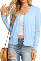 Fashion Short Knitted Cardigan Coat - Grand Goldman