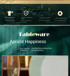 60 Pieces Bone China Dinnerware Set with Colorful Glaze Elegant Bowls and Plates for Home Ceramic Bowls and Plates Set - Grand Goldman