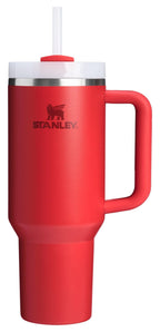 STANLEY Quencher H2.0 Tumbler with Handle and Straw 14 oz | Flowstate 3-Position Lid | Cup Holder Compatible for Travel | Insulated Stainless Steel Cup | BPA-Free | Azure
