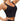 THE GYM PEOPLE Womens' Sports Bra Longline Wirefree Padded with Medium Support