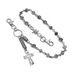 Rock Biker Dancing Dice Wallet Chain Cross Men Motorcycle Jeans Pant Chain Key Chain